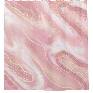 Elegant marble texture. Rose gold liquid shiny tex