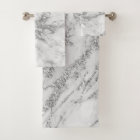 Elégant marbre blanc gris argenté chic