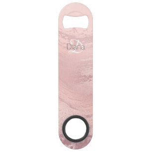 Elégant marbre de parties scintillant rose rose él
