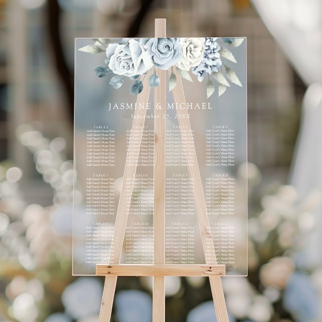 Élégant Mariage bleu-poussiéreux (Créateur téléchargé)