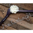 Élégant Mariage de la fleur satinée