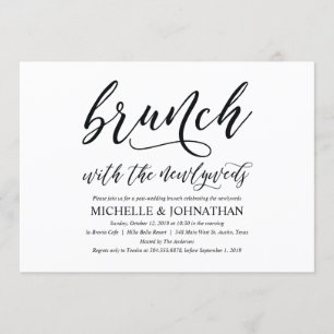 Élégant Mariage de la poste russe sur invitation à
