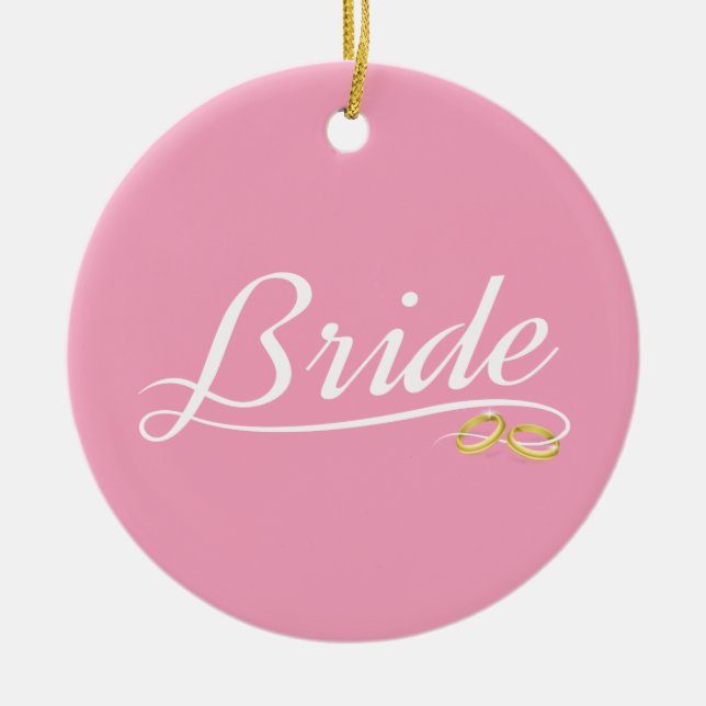 Élégant Mariage de mariée Calligraphie Ornement cé (Devant)