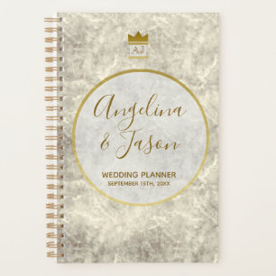 Élégant Mariage en Or