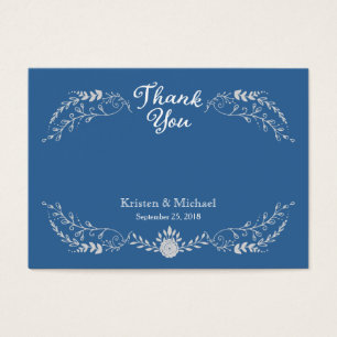 Elégant Mariage monochromatique bleu et argent