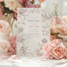 Elegant Marie Antoinette Bridal Shower
