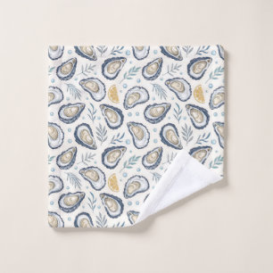 Elegant Marine Oysters Bath Towel Set
