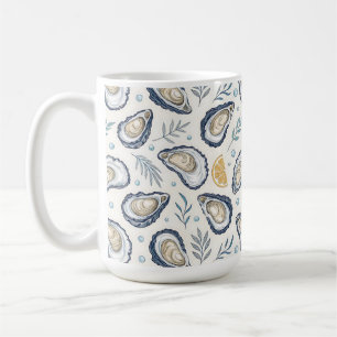 Elegant Marine Oysters Coffee Mug