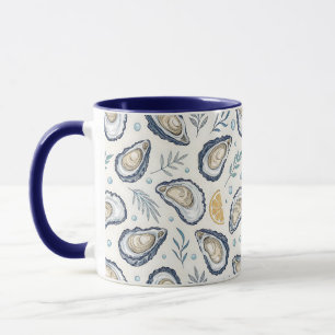 Elegant Marine Oysters Mug