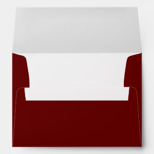 Elegant Maroon Envelope