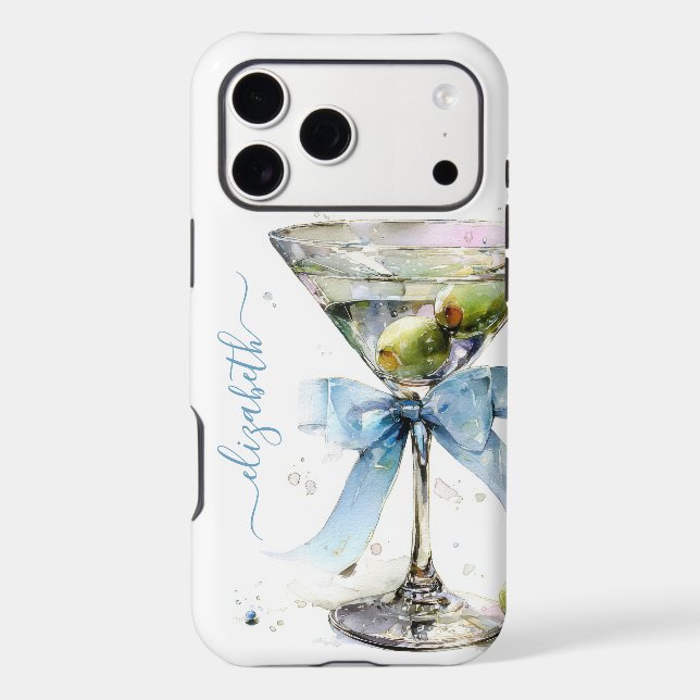 Elegant Martini Monogrammed (Back)