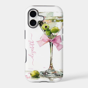 Elegant Martini Monogrammed