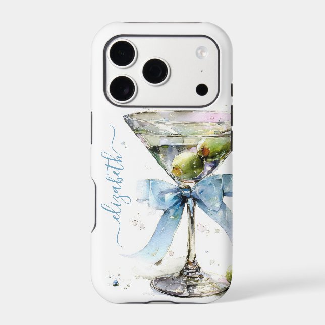 Elegant Martini Monogrammed (Verso)