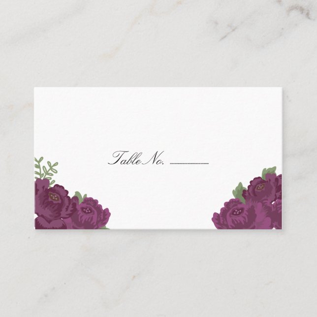Elegant Mason Jar Guest Escort Cards (Front)