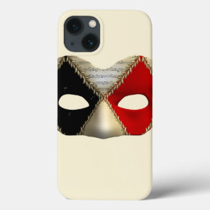 Elegant Masquerade Mask Carnival Party Art iPhone 13 Case