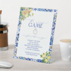Elegant Mediterranean Lemon Floral The Ring Game