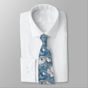 Elegant Mens Fashion Ranunculus Tie