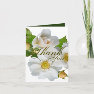 Élégant Merci de Bridesmaid Floral Full Bloom