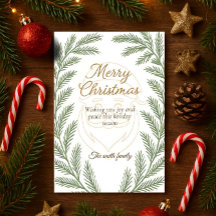 Elegant Merry Christmas Interior Design