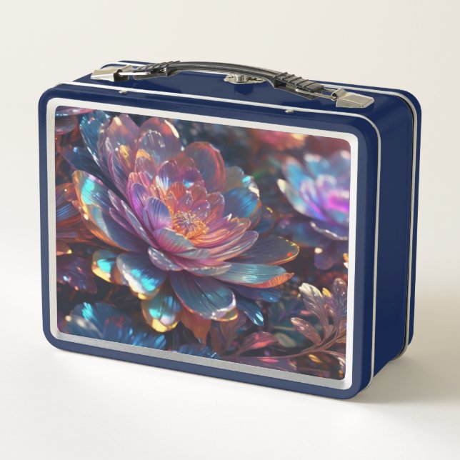 Elegant Metal Lunchbox (Back)