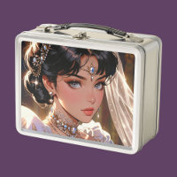 Elegant Metal Lunchbox