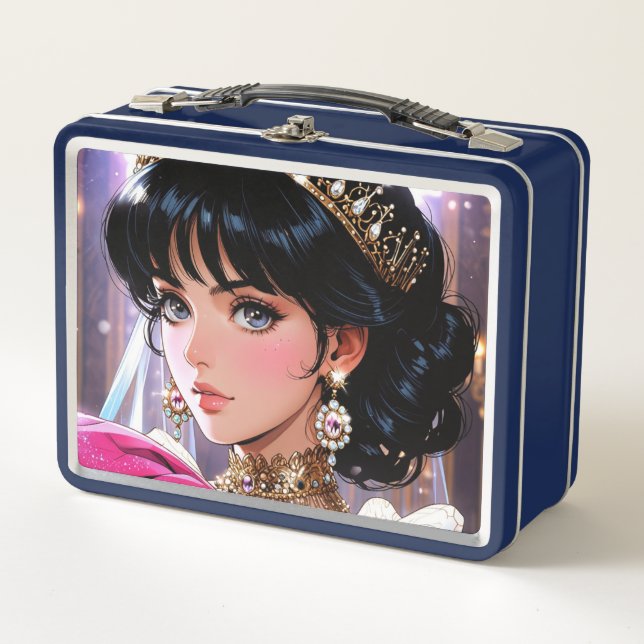 Elegant Metal Lunchbox (Front)