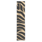 Elegant Metallic Gold Zebra Black Animal Print