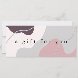 Elegant minimal abstract silver glitter