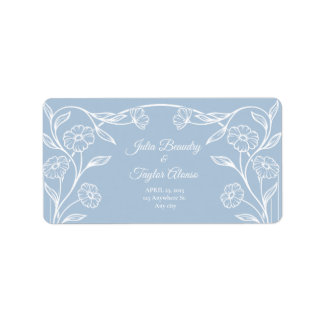 Elegant Minimal Address Label