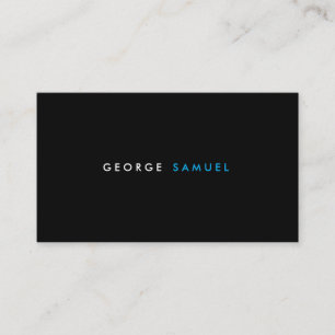 Elegant Minimal Business Branding Card