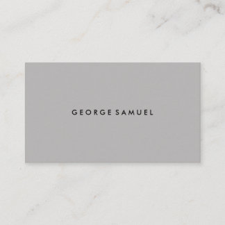 Elegant Minimal Business Branding Card