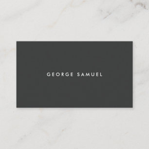 Elegant Minimal Business Branding Card