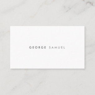 Elegant Minimal Business Branding Card