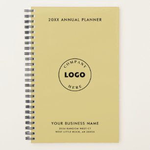 Elegant Minimal Business Logo 2025 Promotional Planner