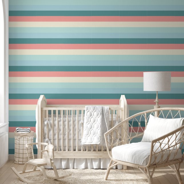 Elegant Minimal Colourblocked Chic Wallpaper (Kids)