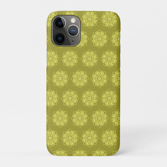 Elegant Minimal Simple Geometric Gradient Gold Case-Mate iPhone Case (Back)