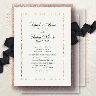 Elegant Minimal Wedding