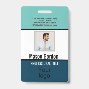 Elegant, minimalist badge