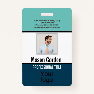 Elegant, minimalist badge