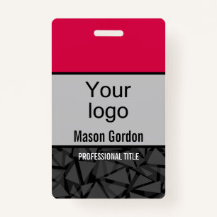 Elegant, minimalist badge