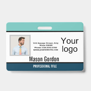 Elegant, minimalist badge
