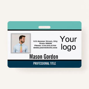 Elegant, minimalist badge