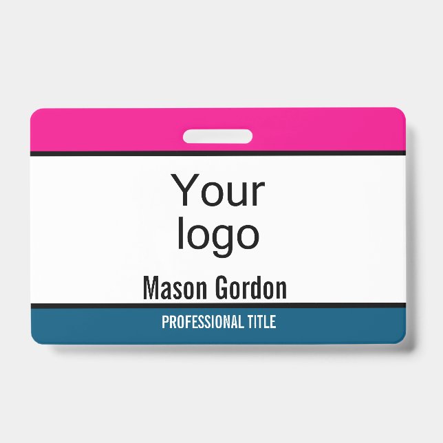 Elegant, minimalist badge (Front)