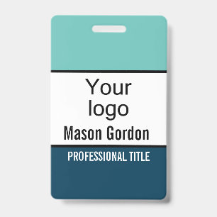 Elegant, minimalist badge