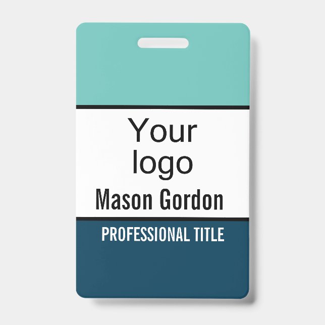 Elegant, minimalist badge (Front)