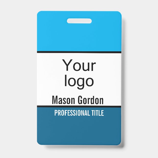 Elegant, minimalist badge (Front)