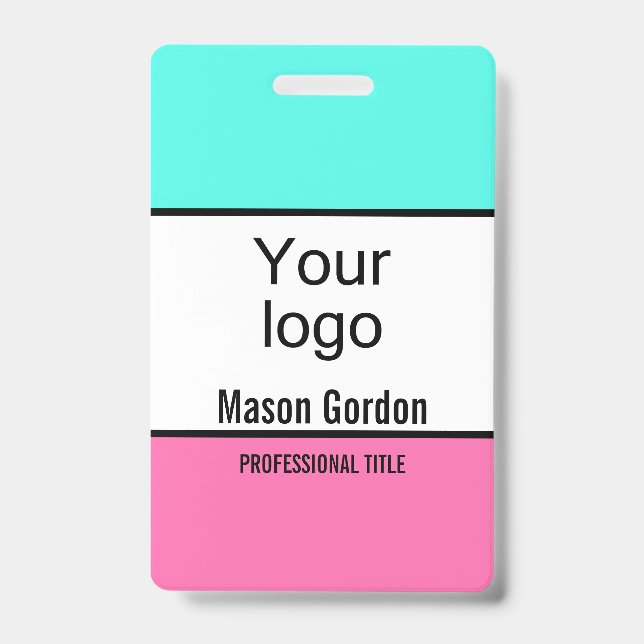 Elegant, minimalist badge (Front)