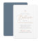 Elegant Minimalist Boy Baptism Religious Event