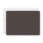 Elegant Minimalist Brown Two Border