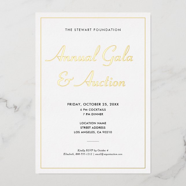 Elegant Minimalist Business Corporate Event (Front)